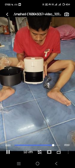 หม้อทอดไร้น้ำมัน Gaabor 4ลิตร รูปที่ 6