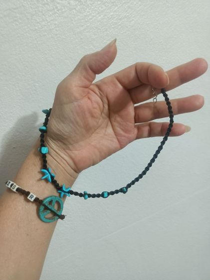 สร้อยคอ สร้อยข้อมือถักเธอคอยท์  รูปที่ 2