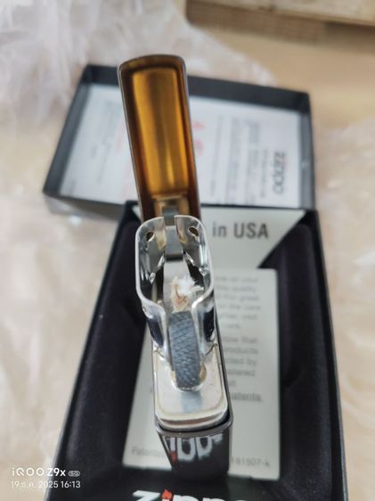 ขายzippo แท้ มือหนึ่ง สีน้ำตาล รูปที่ 7