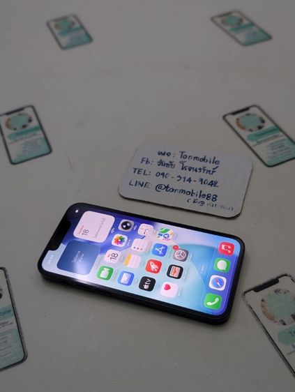 ขาย เทิร์น iPhone 13 Mini 512 Gb Midnight ศูนย์ไทย มีตัวเครื่องอย่างเดียว ไม่มีอุปกรณ์อื่น สุขภาพแบต 85 เพียง 9,990 บาท ครับ  รูปที่ 2