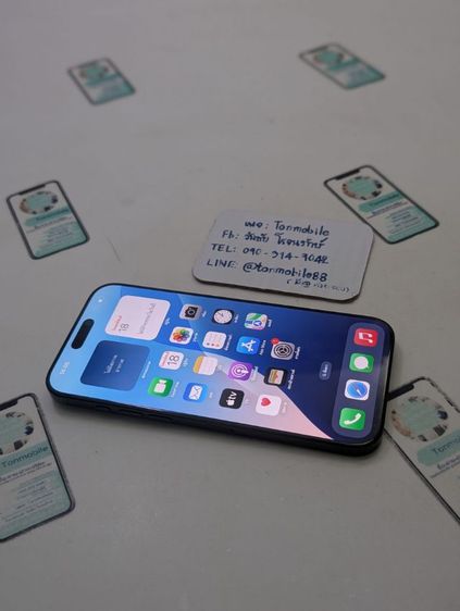 ขาย เทิร์น iPhone 16 Pro Max 256 Black ศูนย์ไทย สภาพสวย อุปกรณ์ครบยกกล่อง สุขภาพแบต 100 ประกันเหลือ 3 เดือน เพียง 31,990 บาท ครับ  รูปที่ 4