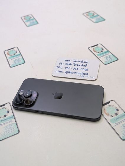 ขาย เทิร์น iPhone 16 Pro Max 256 Black ศูนย์ไทย สภาพสวย อุปกรณ์ครบยกกล่อง สุขภาพแบต 100 ประกันเหลือ 3 เดือน เพียง 31,990 บาท ครับ  รูปที่ 3