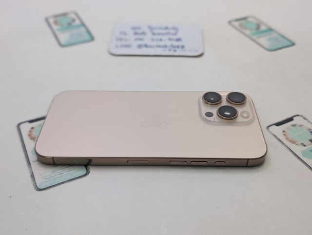 ขาย เทิร์น iPhone 16 Pro Max 256 Desert ศูนย์ไทย สภาพใหม่เอี่ยม อุปกรณ์ครบยกกล่อง สุขภาพแบต 96 ประกันเหลือ 2 เดือน เพียง 32,990 บาท ครับ  รูปที่ 5