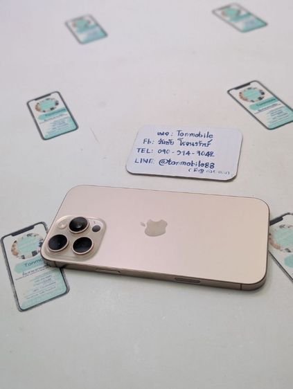 ขาย เทิร์น iPhone 16 Pro Max 256 Desert ศูนย์ไทย สภาพใหม่เอี่ยม อุปกรณ์ครบยกกล่อง สุขภาพแบต 96 ประกันเหลือ 2 เดือน เพียง 32,990 บาท ครับ  รูปที่ 4