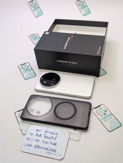 อื่นๆ 512 GB ขาย เทิร์น Xiaomi 15 Ultra Ram 16 Rom 512 สี White เครื่องศูนย์ไทย สภาพใหม่เอี่ยม อุปกรณ์ครบยกกล่อง ประกันยาว เพียง 23,990 บาท ครับ