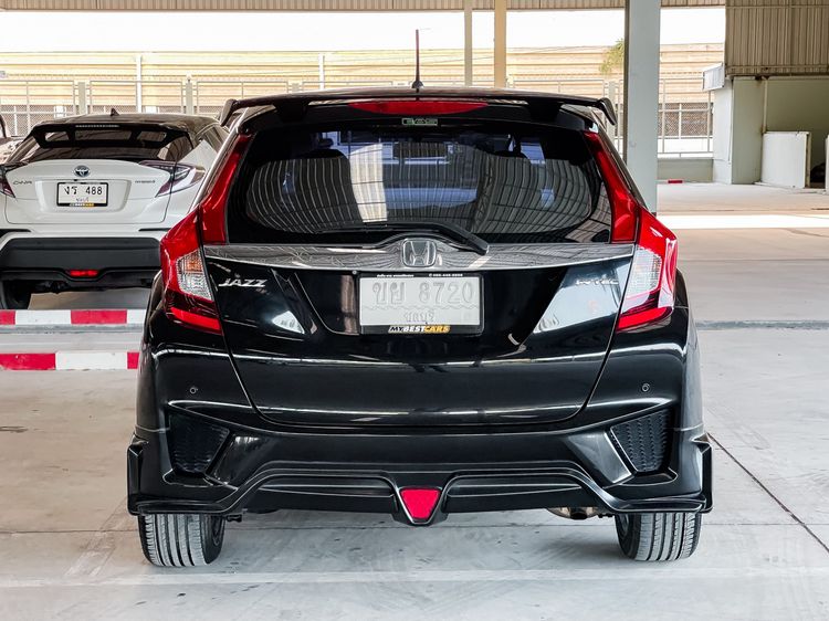Honda Jazz 2014 1.5 V+ Sedan เบนซิน ไม่ติดแก๊ส เกียร์อัตโนมัติ ดำ รูปที่ 4