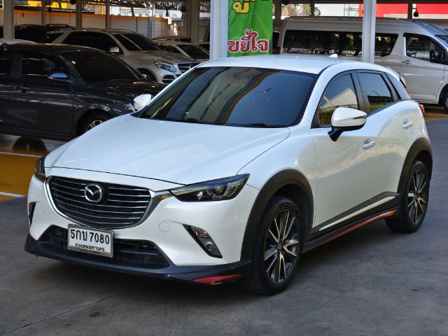 Mazda CX-3 2016 2.0 S Sedan เบนซิน ไม่ติดแก๊ส เกียร์อัตโนมัติ ขาว รูปที่ 3