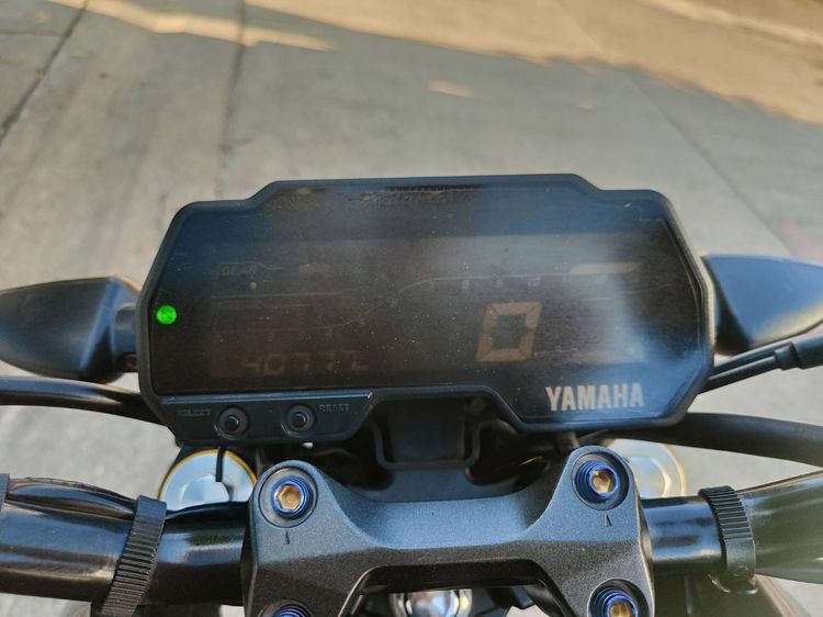 🛵ยังไงก็ขาย MT15 ปี 64 เครื่องดี สีสวย สตาร์ทมือ เล่มชุดโอนครบ+เปลี่ยนถ่ายน้ำมันเครื่องฟรี ส่งฟรี30 ก.ม รูปที่ 8