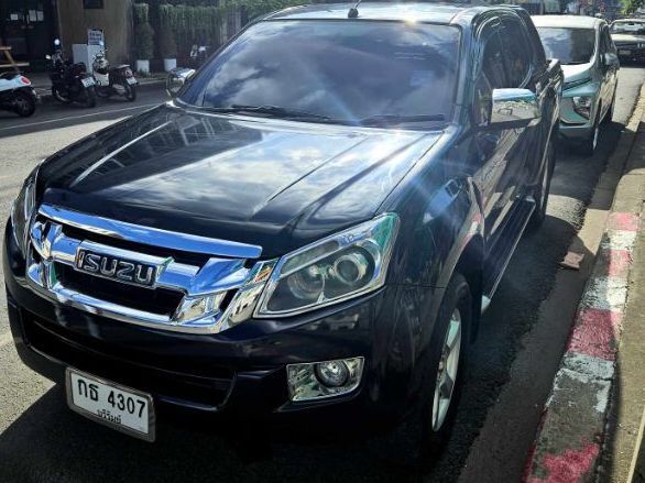 Isuzu D-MAX 2012 3.0 Hi-Lander Z Prestige Ddi Vgs Turbo Pickup ดีเซล ไม่ติดแก๊ส เกียร์อัตโนมัติ ดำ รูปที่ 2