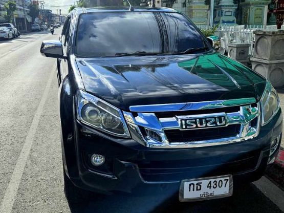 Isuzu D-MAX 2012 3.0 Hi-Lander Z Prestige Ddi Vgs Turbo Pickup ดีเซล ไม่ติดแก๊ส เกียร์อัตโนมัติ ดำ รูปที่ 4