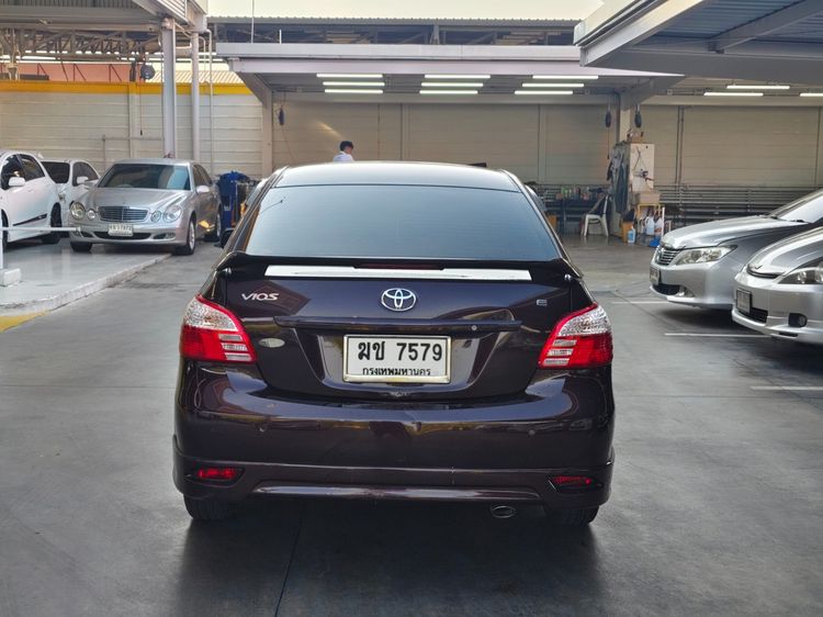 Toyota Vios 2011 1.5 E Sedan เบนซิน ไม่ติดแก๊ส เกียร์อัตโนมัติ แดง รูปที่ 4