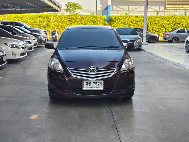 Toyota Vios 2011 1.5 E Sedan เบนซิน ไม่ติดแก๊ส เกียร์อัตโนมัติ แดง รูปที่ 3