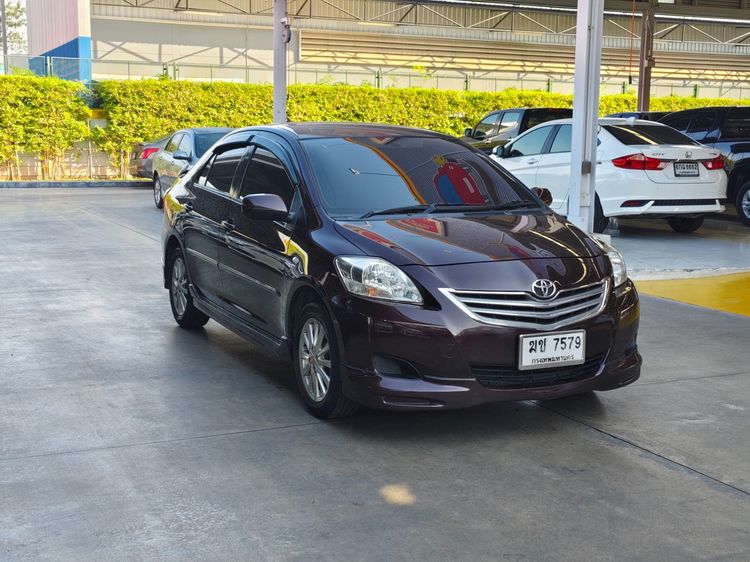 Toyota Vios 2011 1.5 E Sedan เบนซิน ไม่ติดแก๊ส เกียร์อัตโนมัติ แดง รูปที่ 2
