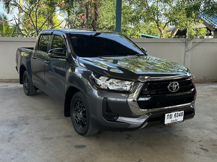 Toyota Hilux Revo 2023 Double Cab 2.4 Entry Z Edition Pickup ดีเซล ไม่ติดแก๊ส เกียร์ธรรมดา เทา รูปที่ 2