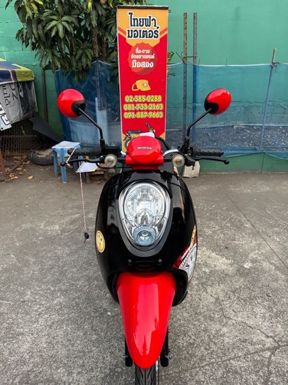 HONDA Scoopy หัวฉีดออโต้สตาร์ทมือเครื่องดีมากสีสวยมากต้องมาดูของจริงมีสถานที่ให้ทดลองขับขี่ก่อนซื้อ รูปที่ 5