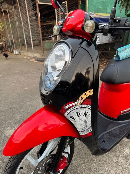HONDA Scoopy หัวฉีดออโต้สตาร์ทมือเครื่องดีมากสีสวยมากต้องมาดูของจริงมีสถานที่ให้ทดลองขับขี่ก่อนซื้อ รูปที่ 12