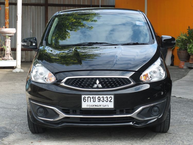 รถ Mitsubishi Mirage 1.2 GLX สี ดำ