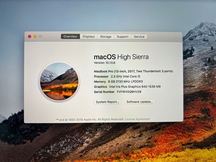 Macbook Pro A1708 2017 รูปที่ 4