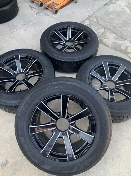 ล้อใบพัดเลนโซ่ พร้อมยางบรีสโตน