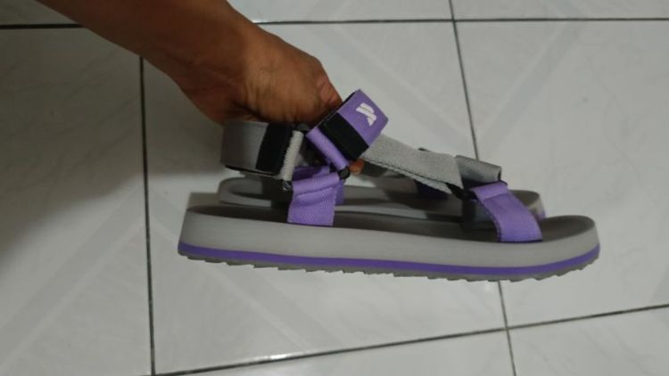 รองเท้ารักส้น Kitto ขนาด 38 สีเทา ม่วง รูปที่ 7