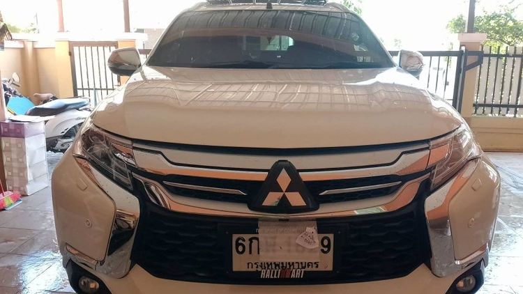 Mitsubishi Pajero Sport 2017 2.4 GT Premium 4WD Utility-car ดีเซล ไม่ติดแก๊ส เกียร์อัตโนมัติ ขาว รูปที่ 2