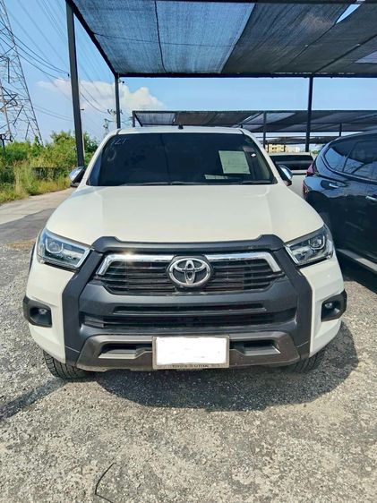Toyota Hilux Revo 2022 Double Cab 2.4 Entry Prerunner Pickup ดีเซล ไม่ติดแก๊ส เกียร์ธรรมดา ขาว รูปที่ 3
