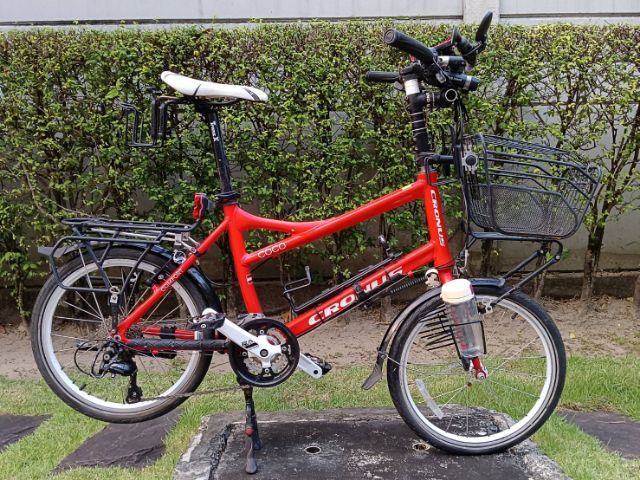 จักรยาน Mini Touring CRONUS "COCO" COMFORT Size : 15.5" เฟรม Aluminium ตะเกียบ Cromoly แต่งแล้ว รวมอุปกรณ์