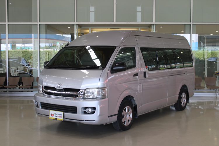 Toyota Commuter 2010 2.5 Van ดีเซล ไม่ติดแก๊ส เกียร์ธรรมดา บรอนซ์เงิน รูปที่ 3