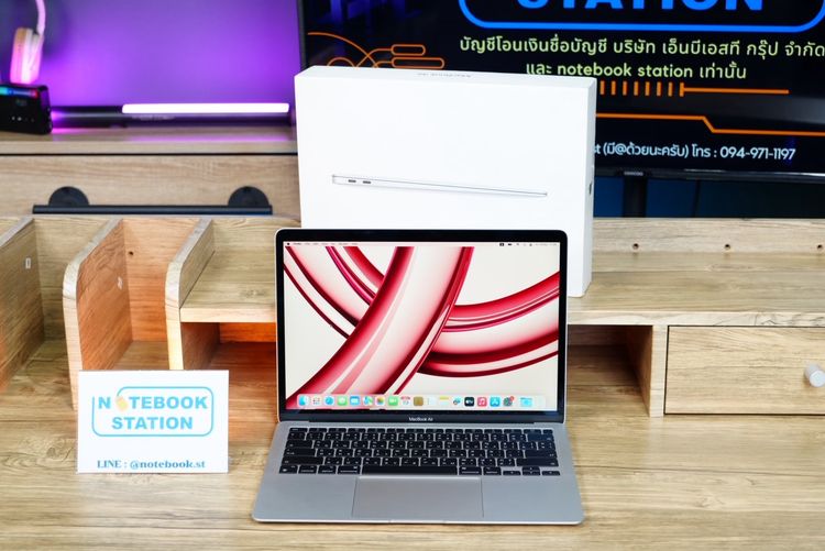 แมค โอเอส 8 กิกะไบต์ ไม่ใช่ APPLE Macbook Air 13 (2020) M1 Ram8 SSD256 จอ13.3 ความชัดระดับ2k Cycle count 4 ครั้ง เครื่องพร้อมใช้งาน ขายเพียง 16,990.- ครบกล่อง
