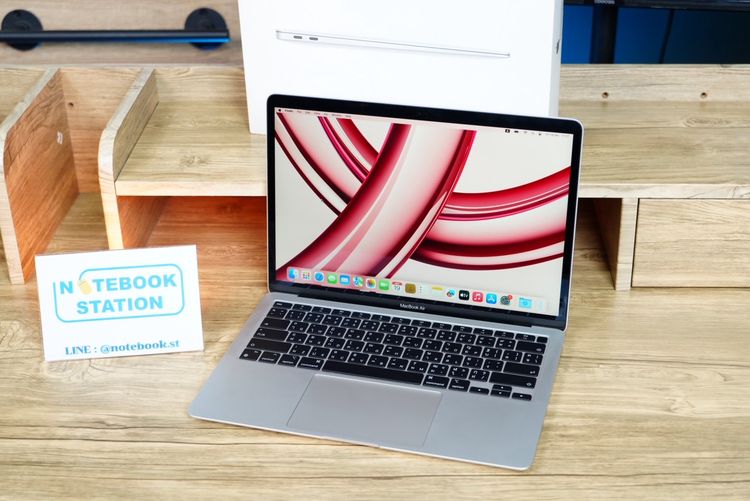 APPLE Macbook Air 13 (2020) M1 Ram8 SSD256 จอ13.3 ความชัดระดับ2k Cycle count 4 ครั้ง เครื่องพร้อมใช้งาน ขายเพียง 16,990.- ครบกล่อง รูปที่ 4