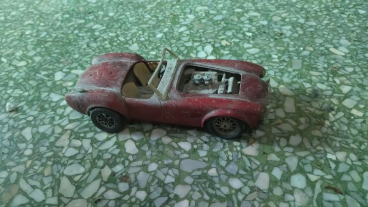 โมเดลรถสะสม โมเดลรถ Shelby Cobra 427 ของแท้สภาพดี