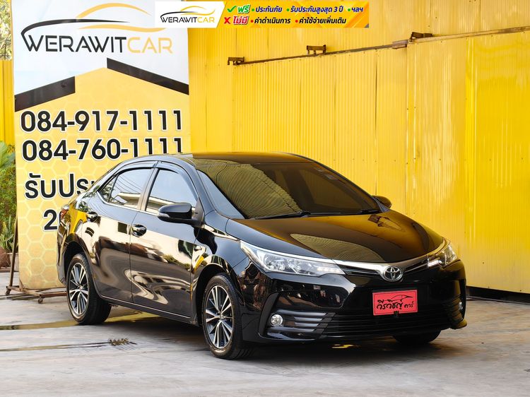 รถ Toyota Altis 1.8 E สี ดำ