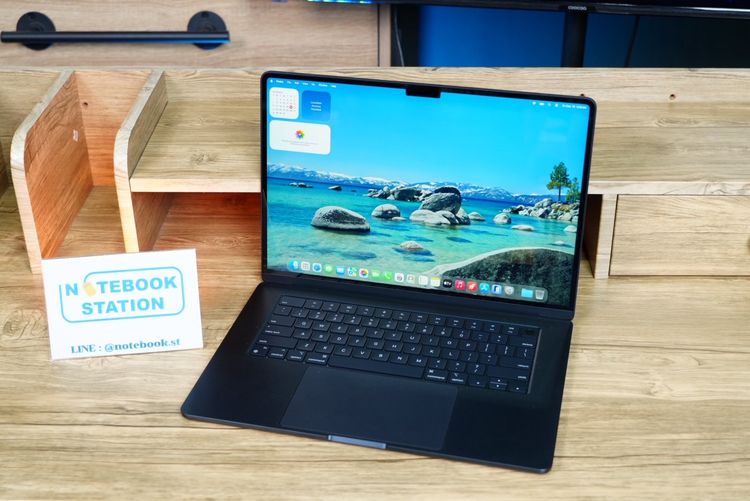 Macbook Air M3 (2024) Ram8 SSD512 จอ15.3 เครื่องสวยมาก ครบกล่อง แถมแผ่นซิลิโคนรองคีย์บอร์ด TH-ENG เครื่องพร้อมใช้งาน ราคา 24,890.- เท่านั้น  รูปที่ 4