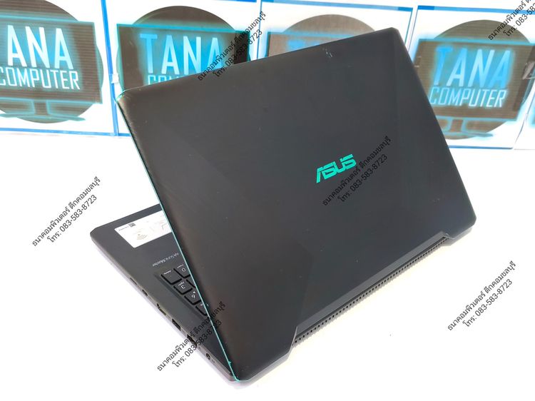 โน๊ตบุคเล่นเกมส์มือสอง Asus AMD Ryzen5-2500U Ram8GB SSD500GB GTX1050 4gb รูปที่ 5