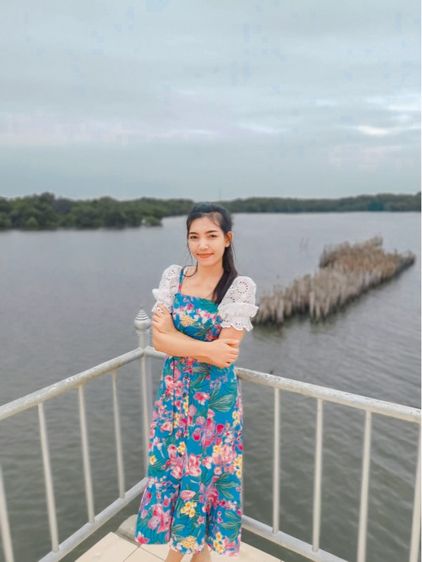 เดรสสีฟ้า รูปที่ 4