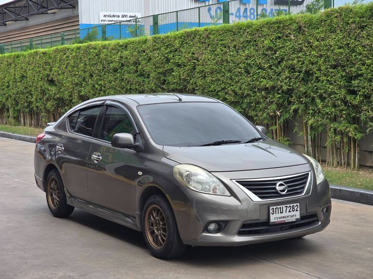 รถ Nissan Almera 1.2 VL สี น้ำตาล