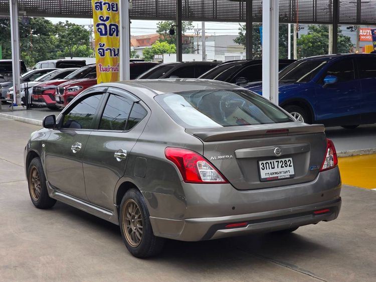 Nissan Almera 2013 1.2 VL Sedan เบนซิน ไม่ติดแก๊ส เกียร์อัตโนมัติ น้ำตาล รูปที่ 4