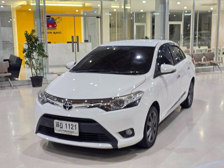 Toyota Vios 2013 1.5 S Sedan เบนซิน ไม่ติดแก๊ส เกียร์อัตโนมัติ ขาว รูปที่ 3