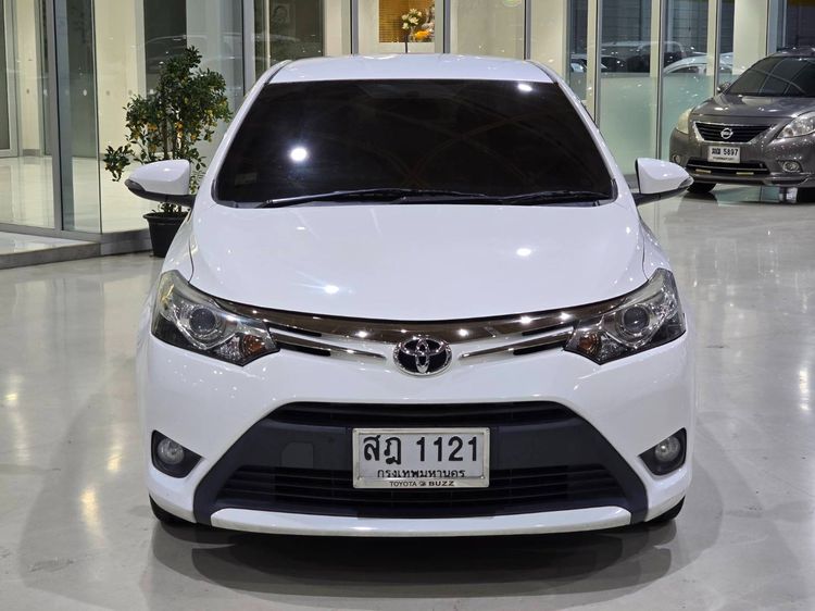 Toyota Vios 2013 1.5 S Sedan เบนซิน ไม่ติดแก๊ส เกียร์อัตโนมัติ ขาว รูปที่ 2