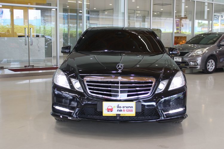 Mercedes-Benz E-Class 2010 E250 CGI Sedan เบนซิน ไม่ติดแก๊ส เกียร์อัตโนมัติ ดำ รูปที่ 3
