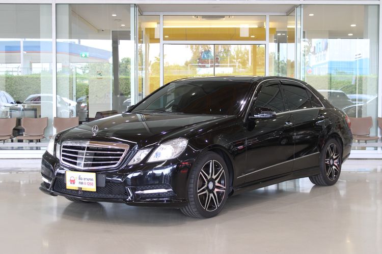Mercedes-Benz E-Class 2010 E250 CGI Sedan เบนซิน ไม่ติดแก๊ส เกียร์อัตโนมัติ ดำ รูปที่ 2