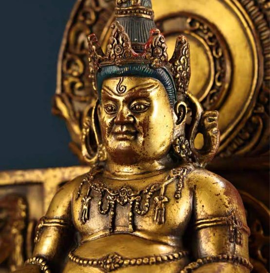 ✨พระชัมภลา (Jambhala) สีทอง  รูปที่ 4