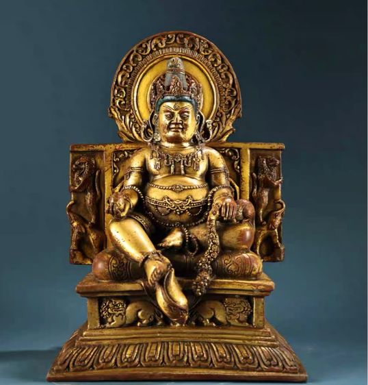 ✨พระชัมภลา (Jambhala) สีทอง  รูปที่ 3