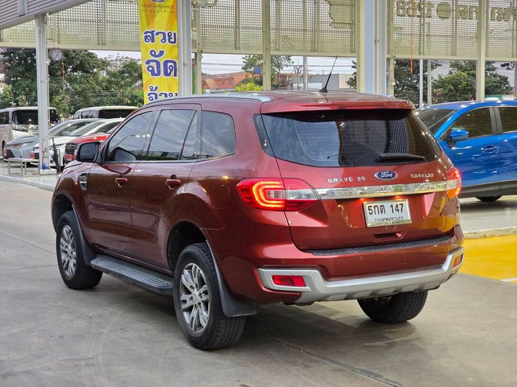 Ford Everest 2016 2.2 Titanium Utility-car ดีเซล ไม่ติดแก๊ส เกียร์อัตโนมัติ แดง รูปที่ 4