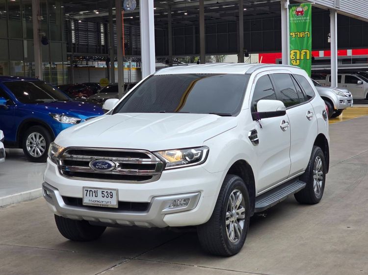 Ford Everest 2017 2.2 Titanium Utility-car ดีเซล ไม่ติดแก๊ส เกียร์อัตโนมัติ ขาว รูปที่ 3