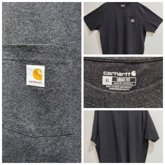 เสื้อ Carhartt สีดำ (XL) รูปที่ 5