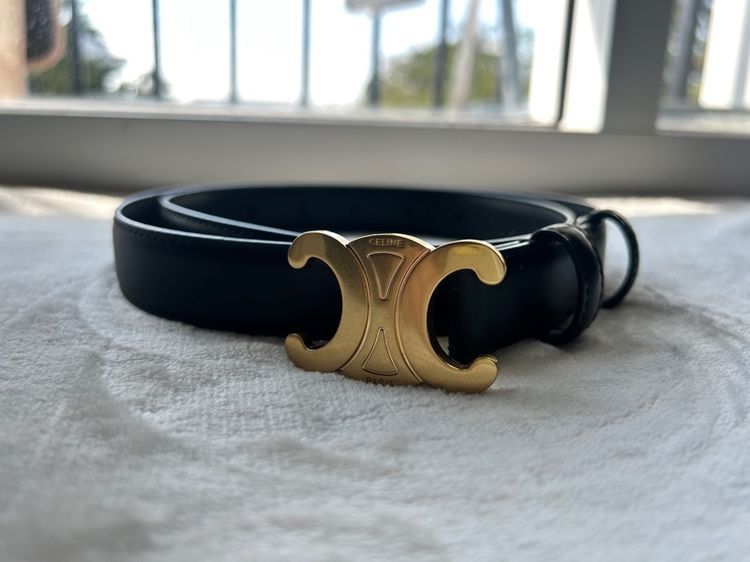 Celine belt Triompe 25mm (Mirror S grade) รูปที่ 3