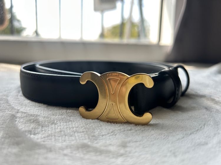 เข็มขัด Celine belt Triompe 25mm (Mirror S grade)