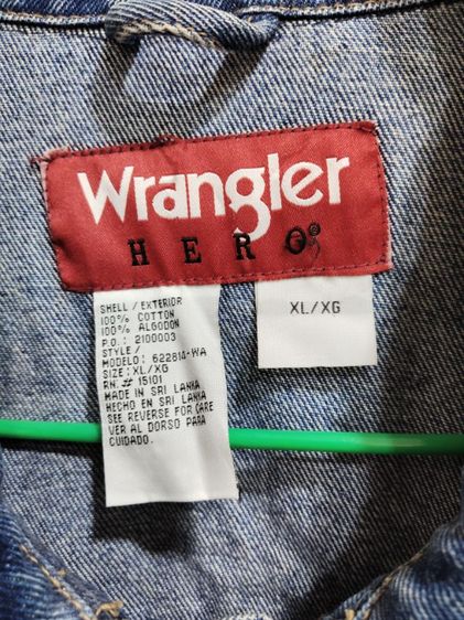 เสื้อแจ็คเก็ตยีนส์ Wrangler (XL) รูปที่ 5