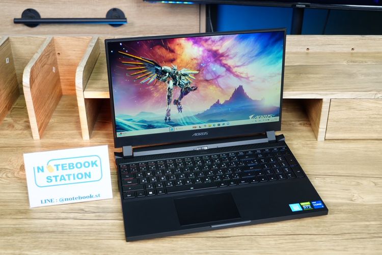 Gigabyte Aorus 5 i7-12700H RTX3070(8GB) Ram16 SSD212GB จอ15.6 FHD 240Hz สเปคสูงจัดเต็ม คีย์บอร์ดไฟRGB4โซน อุปกรณ์ครบกล่อง ขายเพียง 29,900.- รูปที่ 3